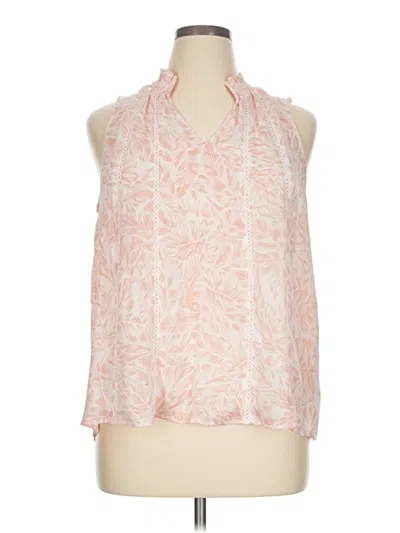 Pre-owned Elizabeth And James Sleeveless Blouse In Pink