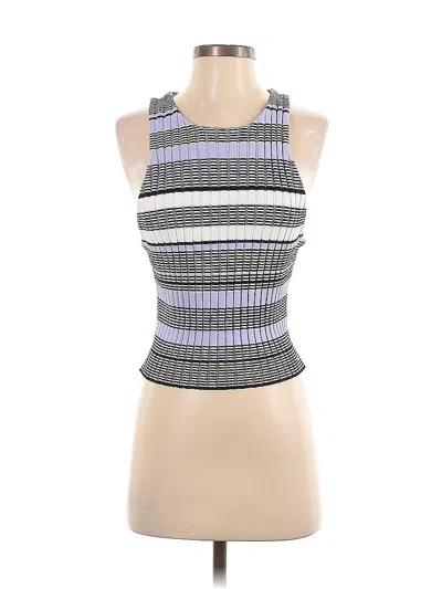 Pre-owned Elizabeth And James Sweater Vest In Purple