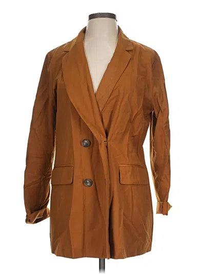 Pre-owned Elizabeth And James Trenchcoat In Brown