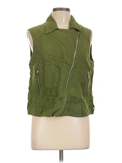 Pre-owned Elizabeth And James Vest In Green