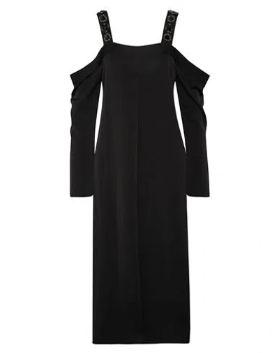 Elizabeth And James Woman Midi Dress Black Size 2 Acetate, Polyester