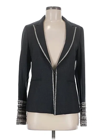 Pre-owned Elizabeth And James Wool Blazer Jacket In Gray