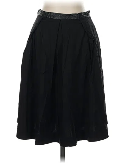 Pre-owned Elizabeth And James Wool Skirt In Black
