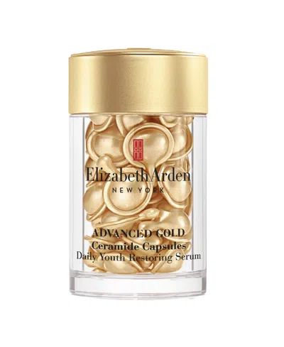 Elizabeth Arden 30-piece Advanced Gold Ceramide Daily Youth Restoring Serum Capsules In No Color