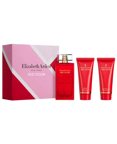 Elizabeth Arden 3-pc. Red Door Eau De Toilette Gift Set In Transparent