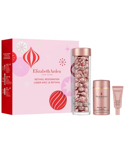 Elizabeth Arden 3-piece Retinol Restoration Holiday Gift Set In No Color