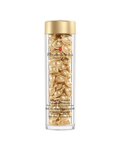 Elizabeth Arden 90-piece Advanced Gold Ceramide Daily Youth Restoring Serum Capsules In No Color