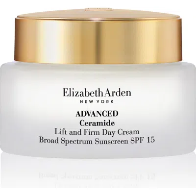 Elizabeth Arden Advanced Ceramide Lift & Firm Day Cream In Transparent