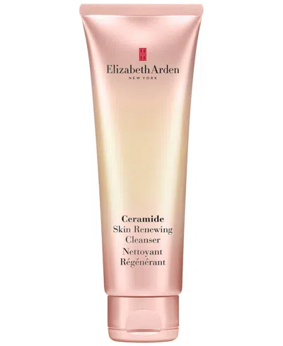 Elizabeth Arden Ceramide Skin Renewing Cleanser, 4.2 Oz. In Transparent