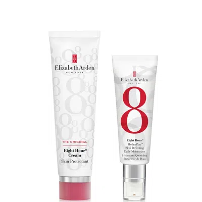 Elizabeth Arden Eight Hour Hydraplay Moisturizer 45ml And Skin Protectant 50ml In White