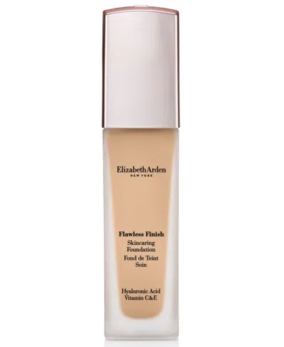 Elizabeth Arden Flawless Finish Skincaring Foundation In 130w (fair Skin With Warm Undertones)