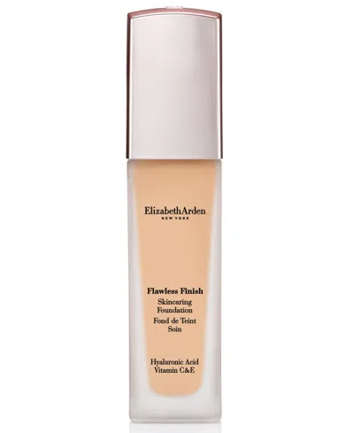 Elizabeth Arden Flawless Finish Skincaring Foundation In 160w (light Skin With Warm Undertones)