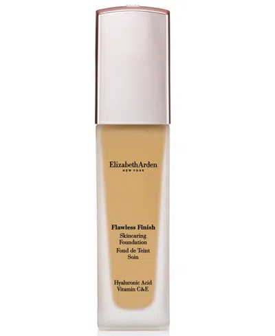 Elizabeth Arden Flawless Finish Skincaring Foundation In 350n (medium To Tan Skin With Neutral Un