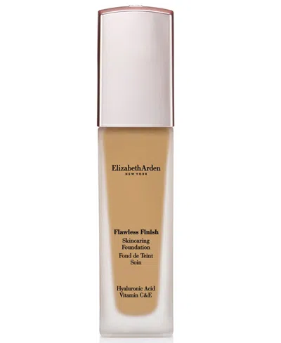 Elizabeth Arden Flawless Finish Skincaring Foundation In 410n (tan Skin With Warm Peach Undertone