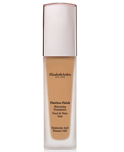 Elizabeth Arden Flawless Finish Skincaring Foundation In 440w (tan Skin With Warm Peach Undertone