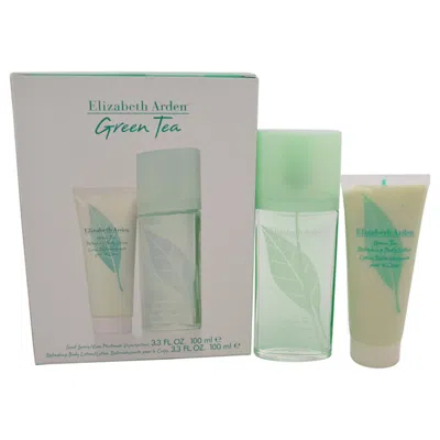 Elizabeth Arden Green Tea By  For Women - 2 Pc Gift Set 3.3oz Scent Spray, 3.3oz Body Lotion In Multi