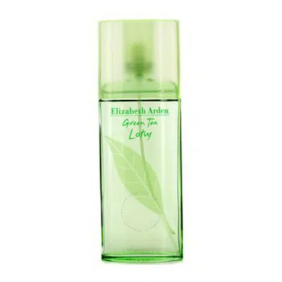 Elizabeth Arden Green Tea Lotus /  Edt Spray 3.3 oz (100 Ml) (w) In Purple/green/white/red
