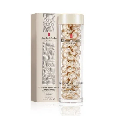 Elizabeth Arden Hyaluronic Acid + Peptides Ceramide Capsules Hydra-plumping Serum In Transparent