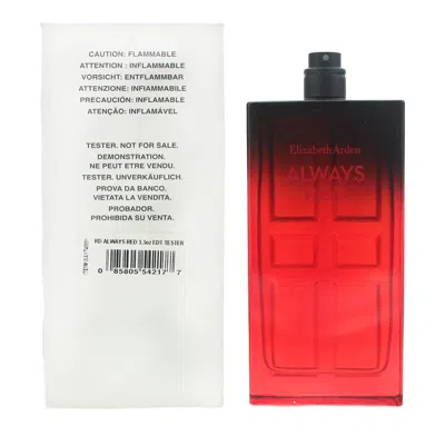 Elizabeth Arden Ladies Always Red Edt Spray 3.38 oz (tester) Fragrances 085805542177