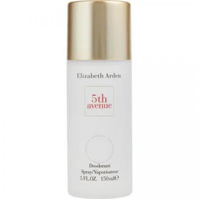 Elizabeth Arden Ladies Fifth Avenue Deodorant Spray 5 oz Bath & Body 085805759605 In Pink/purple/orange
