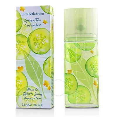 Elizabeth Arden Ladies Green Tea Cucumber Edt Spray 3.3 oz Fragrances 085805188016 In Purple/green/orange