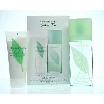 Elizabeth Arden Ladies Green Tea Gift Set Fragrances 085805055462 In Green / White