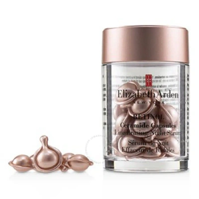 Elizabeth Arden / Retinol Ceramide Capsules Line Erasing Night Serum 30 Pcs In White