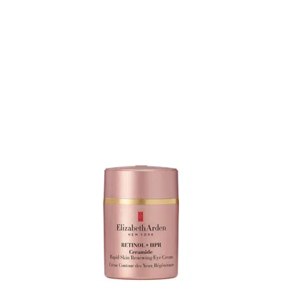 Elizabeth Arden Retinol + Hpr Ceramide Rapid Skin Renewing Eye Cream, 15ml In Pink