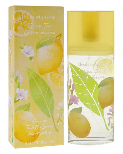 Elizabeth Arden Women's 3.3oz Green Tea Citron Freesia Edt Spray In Transparent