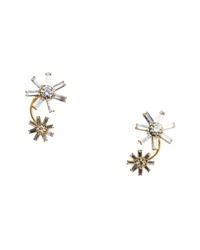 Elizabeth Cole 24k Plated Studs In Gold