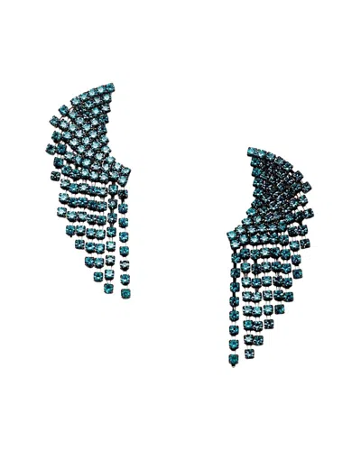 Elizabeth Cole Chandelier Earrings In Blue