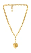 Elizabeth Cole Doralia Necklace In Gold