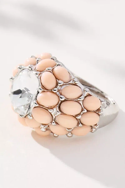 Elizabeth Cole Elliott Cocktail Ring In Multi