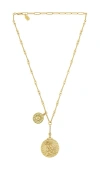 Elizabeth Cole St. Michael Necklace