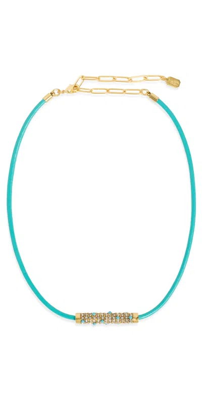 Elizabeth Cole Vivi Necklace Turquoise