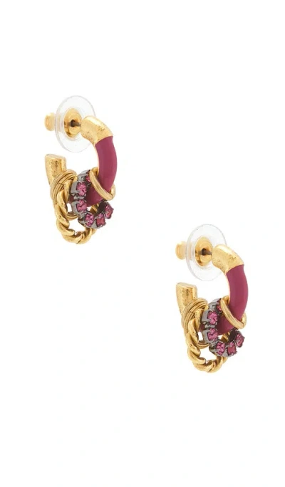 Elizabeth Cole Yarra Earrings In Gold