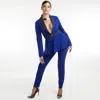 Elizabeth Diamant Blue Mona Lisa Blu In Blue