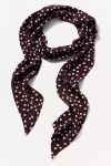 Elizabeth Gillett Skinny Polka Dot Scarf