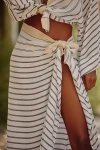 Elizabeth Gillett Tied Stripe Sarong
