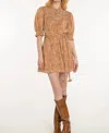 Elizabeth James The Label Bea Dress In Hide In Multi