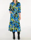 Elizabeth James The Label Bonnie Dress In Night Bloom