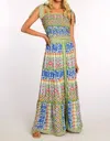 Elizabeth James The Label Delphine Top In Mixed Stripe In Multi