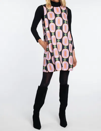 Elizabeth James The Label Ellie Dress In Large Link In Multi