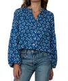 Elizabeth James The Label Emory Top In Bitsy In Multi
