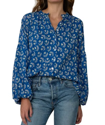 Elizabeth James The Label Emory Top In Bitsy In Multi