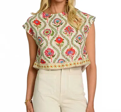 Elizabeth James The Label Jackie Top In Pink