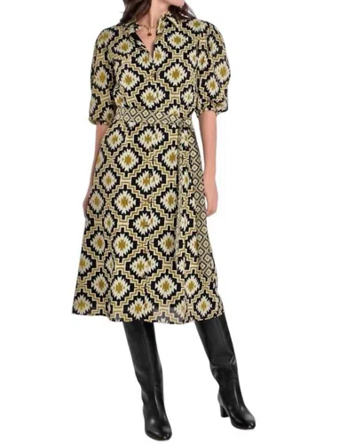 Elizabeth James The Label Margot Dress In Patch