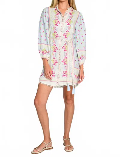 Elizabeth James The Label Sadie Mini Dress In Cherries In Multi