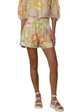 Elizabeth James The Label Sami Shorts In Shells In Multi