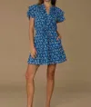 Elizabeth James The Label Tinsley Dress In Bitsy In Multi